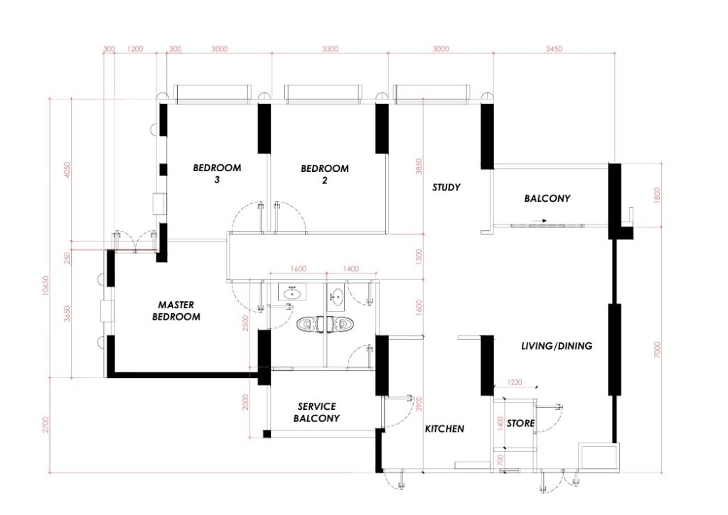 space planning for a hdb